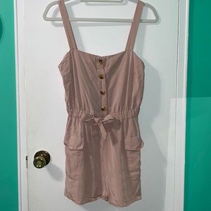 Blush pink romper